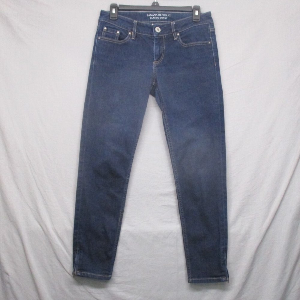 Banana Republic Classic Skinny Jeans‎ Blue Women Size | 2